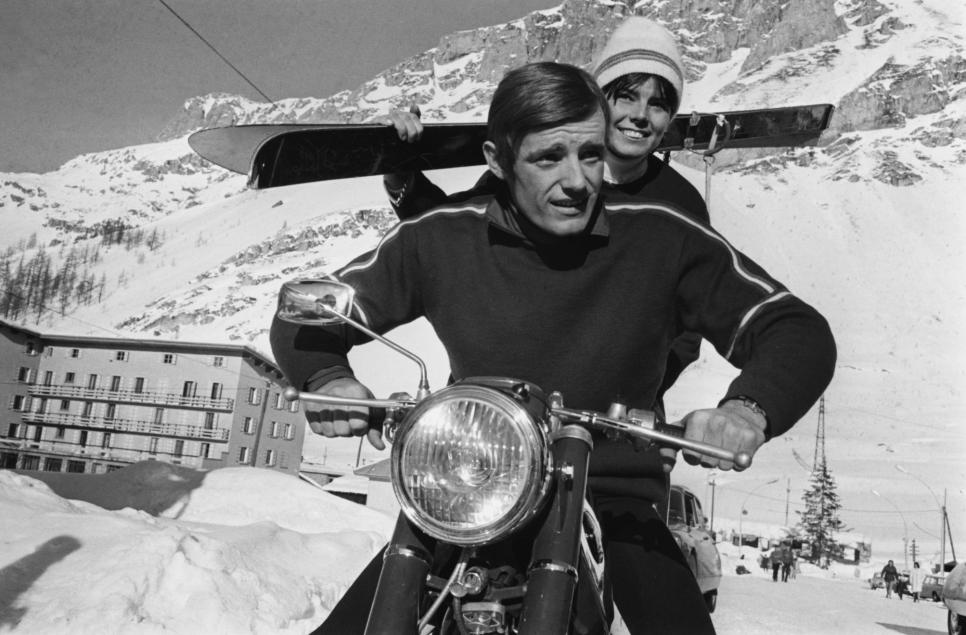 Jean-Claude Killy et Annie Famose 1966.jpg