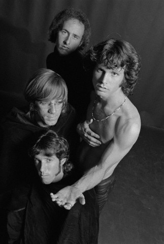 Ray Manzarek, Jim Morrison Robbie Krieger John Densmore 1967.jpg