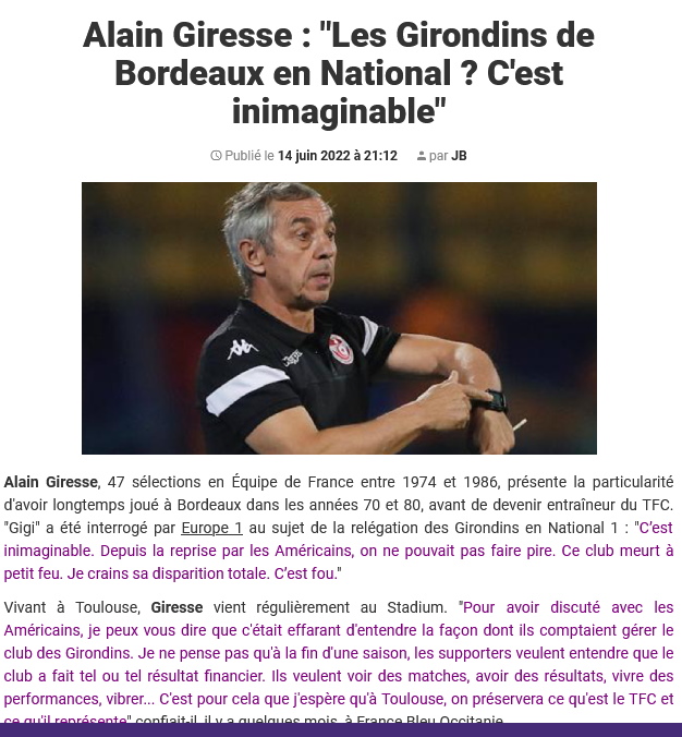 Alain Giresse Les Girondins de Bordeaux en National C'est inimaginable - LesViolets.jpg