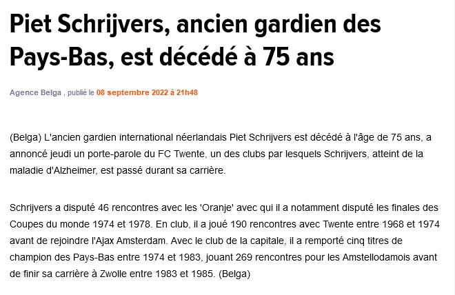 Piet Schrijvers ancien gardien des Pays-Bas est décédé à 75 ans.jpg