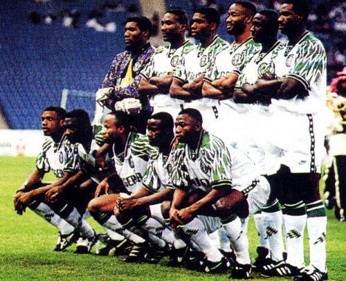 Copa Rey Fahd 1995-Once nigeriano para enfrentar a Japón.jpg