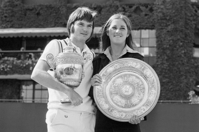Jimmy Connors et Chris Evert 1974.jpg