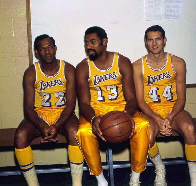 Elgin Baylor, Wilt Chamberlain et Jerry West.jpg