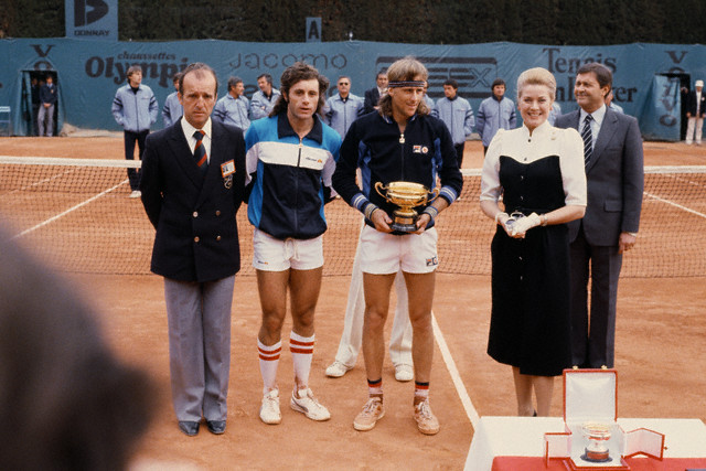 1980 Guillermo Vilas, Bjorn Borg, Princesse Grace à Monaco.jpg