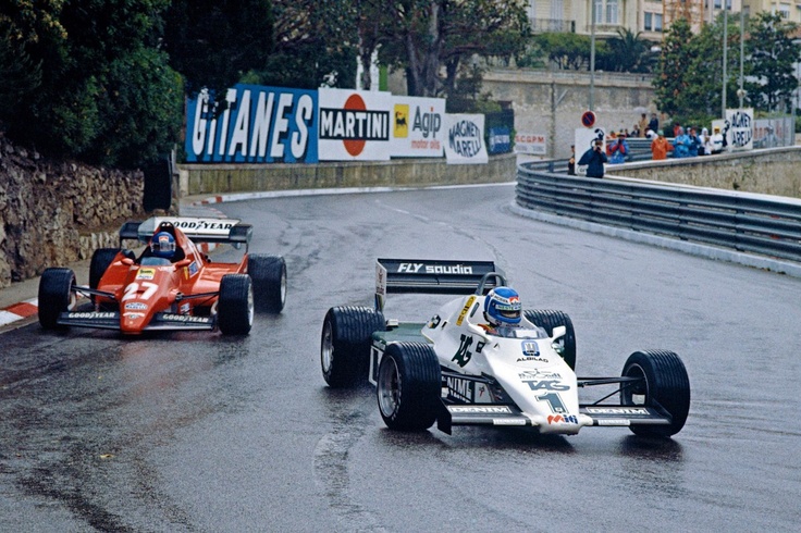Keke Rosberg (Williams) et Patrick Tambay (Ferrari) GP Monaco 1983.jpg
