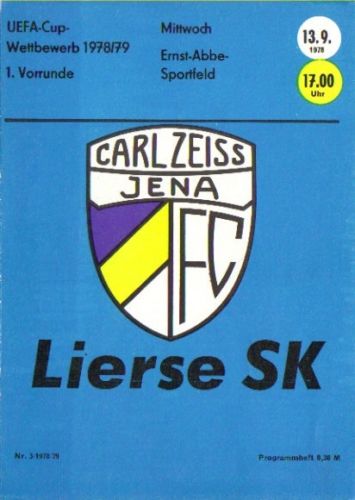 Carl Zeiss Jena - Lierse 1978.JPG