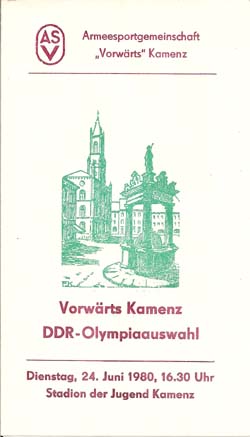 1980 DDR - Vorwärts Kamenz.jpg