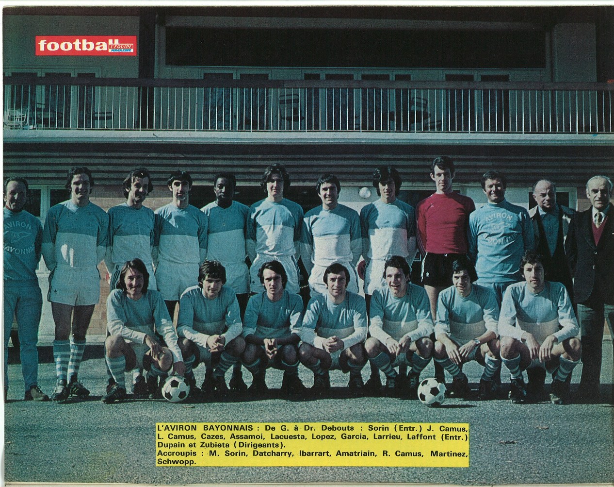 Aviron Bayonnais 1973-74.jpg